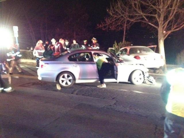 1/20/12 - MVA w/ Extrication on Cleveland Drive at Olcott Avenue.